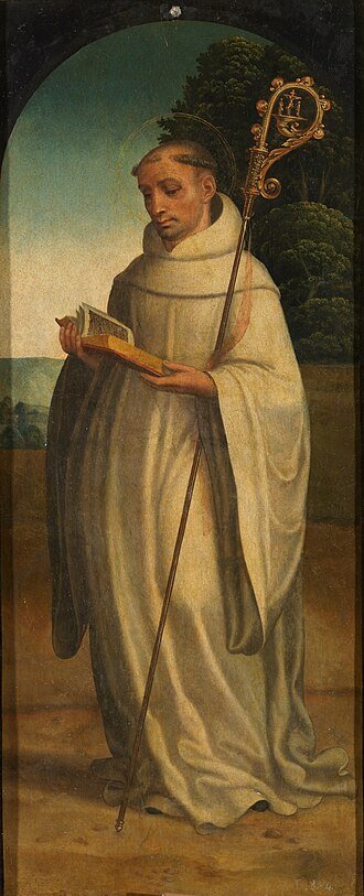 Portret van Bernard van Clairvaux